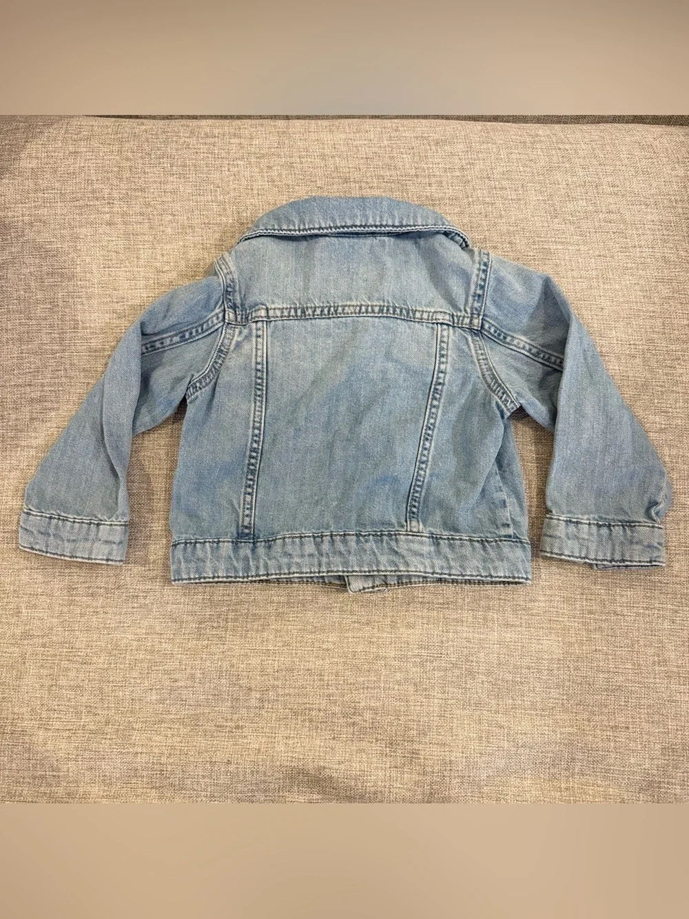 H&M Toddler Denim Jacket 2-3Y Blue Jean Trucker Jacket 100% Cotton Kids